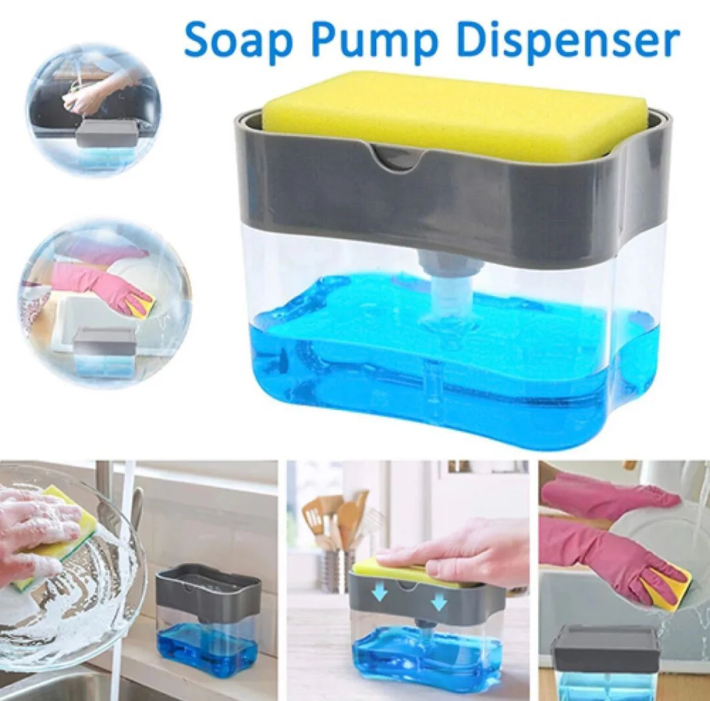 2 in 1 soap caddy