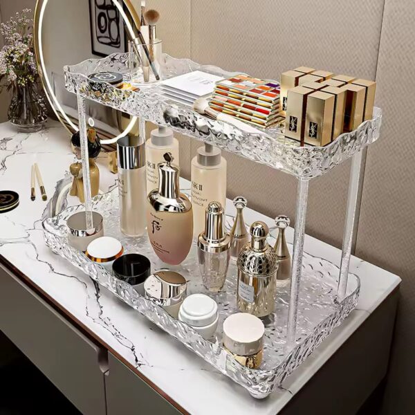 2 Layer Acrylic Rack – Sahoolat Store