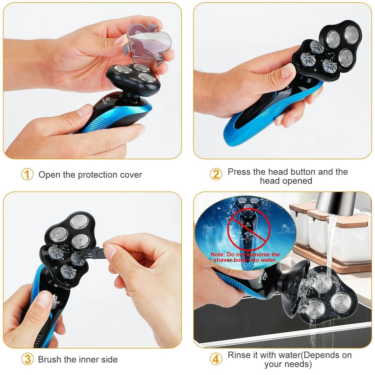 4d shaver 4